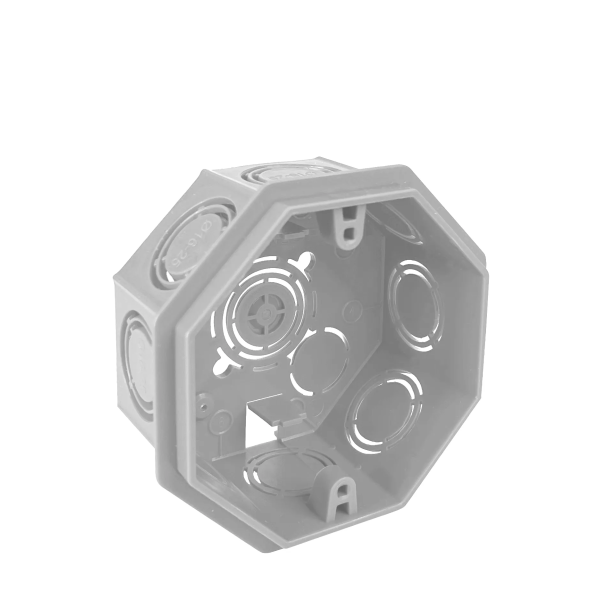 Caja de embutir octogonal chica