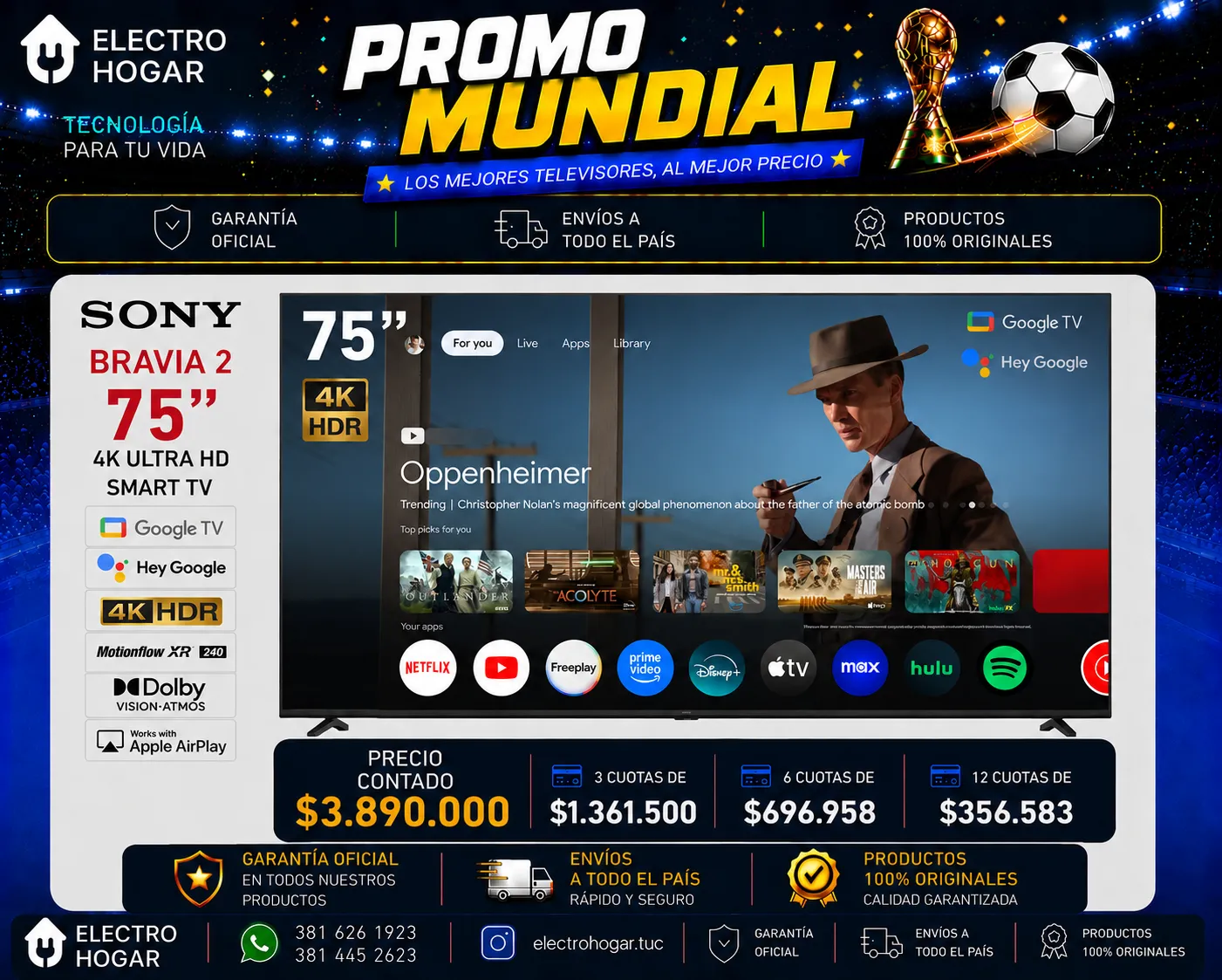 ChatGPT Image 10 jun 2026, 15_00_50 SONY BRAVIA 2 75" 4K ULTRA HD - Image 1